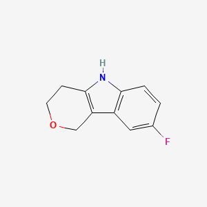 8-Fluoro-1,3,4,5-tetrahydropyrano[4,3-b]indole