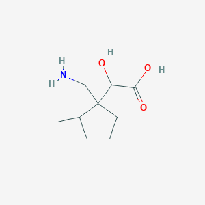 2-[1-(Aminomethyl)-2-methylcyclopentyl]-2-hydroxyacetic acid