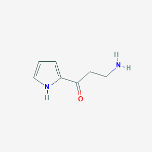 3-Amino-1-(1H-pyrrol-2-yl)propan-1-one