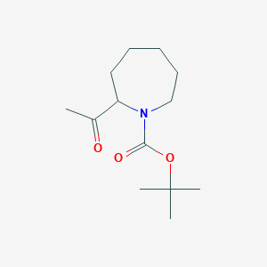 tert-Butyl 2-acetylazepane-1-carboxylate