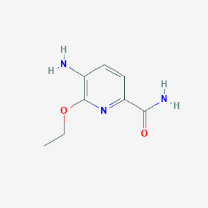 5-Amino-6-ethoxypyridine-2-carboxamide