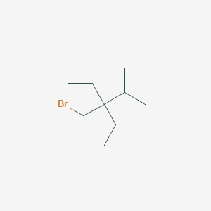 3-(Bromomethyl)-3-ethyl-2-methylpentane