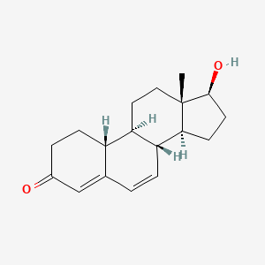 molecular formula C18H24O2 B1316645 17B-羟基雌甾-4,6-二烯-3-酮 CAS No. 14531-84-1