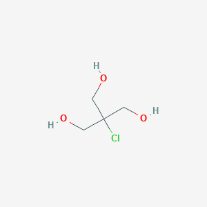 molecular formula C4H9ClO3 B13166563 2-Chloro-2-(hydroxymethyl)propane-1,3-diol 