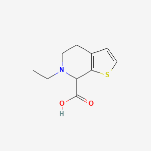 6-Ethyl-4H,5H,6H,7H-thieno[2,3-c]pyridine-7-carboxylic acid