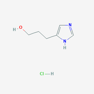 B131666 3-(1H-imidazol-4-yl)propan-1-ol hydrochloride CAS No. 152028-81-4