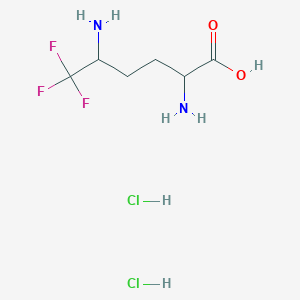 2,5-Diamino-6,6,6-trifluorohexanoic acid dihydrochloride