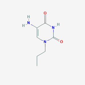 5-Amino-1-propyl-1,2,3,4-tetrahydropyrimidine-2,4-dione