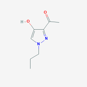 1-(4-hydroxy-1-propyl-1H-pyrazol-3-yl)ethanone