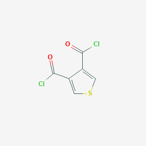 molecular formula C6H2Cl2O2S B1316666 Thiophene-3,4-dicarbonyl dichloride CAS No. 33527-26-3