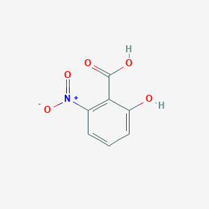 molecular formula C7H5NO5 B1316670 2-Hydroxy-6-nitrobenzoic acid CAS No. 601-99-0