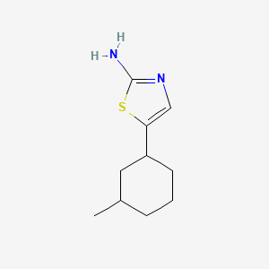 5-(3-Methylcyclohexyl)-1,3-thiazol-2-amine