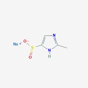 Sodium 2-methyl-1H-imidazole-5-sulfinate