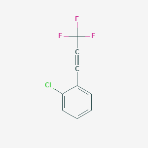 1-(2-Chlorophenyl)-3,3,3-trifluoro-1-propyne