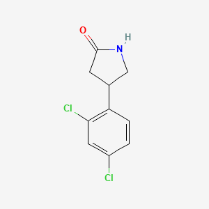 4-(2,4-Dichlorophenyl)pyrrolidin-2-one