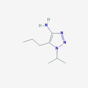 1-(propan-2-yl)-5-propyl-1H-1,2,3-triazol-4-amine