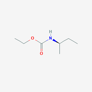 molecular formula C7H15NO2 B13166848 (R)-Ethylsec-butylcarbamate 