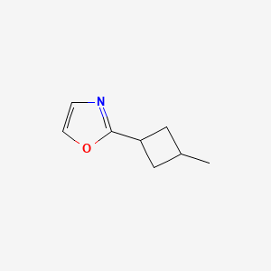 2-(3-Methylcyclobutyl)-1,3-oxazole