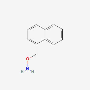 molecular formula C11H11NO B1316689 O-(naphthalen-1-ylmethyl)hydroxylamine CAS No. 54484-68-3