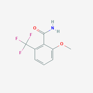 B1316692 2-Methoxy-6-(trifluoromethyl)benzamide CAS No. 1017778-90-3