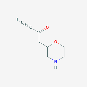 1-(Morpholin-2-yl)but-3-yn-2-one