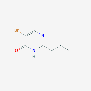 5-Bromo-2-(butan-2-yl)-3,4-dihydropyrimidin-4-one