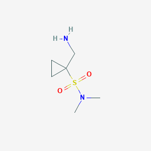 1-(Aminomethyl)-N,N-dimethylcyclopropane-1-sulfonamide