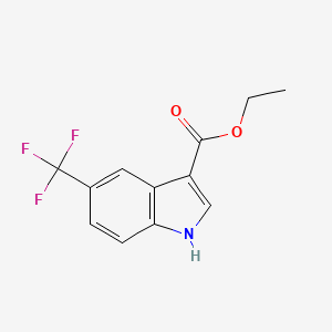 Ethyl5-(trifluoromethyl)-1H-indole-3-carboxylate