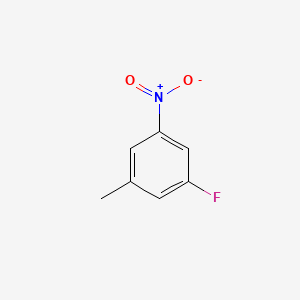 molecular formula C7H6FNO2 B1316701 3-氟-5-硝基甲苯 CAS No. 499-08-1