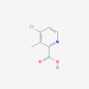molecular formula C7H6ClNO2 B1316708 4-Chloro-3-methylpicolinic acid CAS No. 30235-20-2