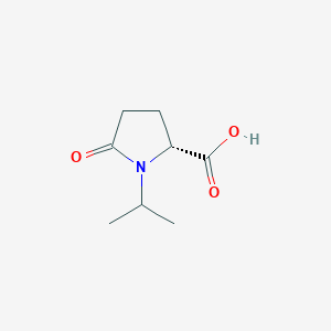 (2R)-5-Oxo-1-(propan-2-yl)pyrrolidine-2-carboxylic acid