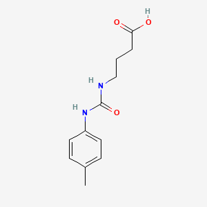 4-([[(4-Methylphenyl)amino]carbonyl]amino)butanoic acid