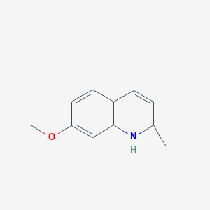 B131672 7-Methoxy-2,2,4-trimethyl-1,2-dihydroquinoline CAS No. 1810-74-8