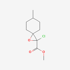 Methyl 2-chloro-6-methyl-1-oxaspiro[2.5]octane-2-carboxylate