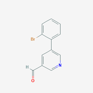 5-(2-Bromophenyl)pyridine-3-carbaldehyde