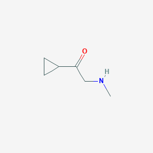 1-Cyclopropyl-2-(methylamino)ethan-1-one