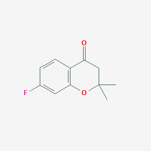 B1316732 7-Fluoro-2,2-dimethylchroman-4-one CAS No. 111477-98-6
