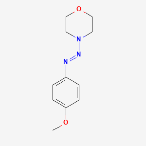 B1316736 4-[(4-Methoxyphenyl)azo]-morpholine CAS No. 51274-58-9