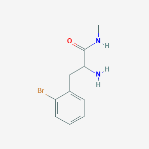 2-Amino-3-(2-bromophenyl)-N-methylpropanamide