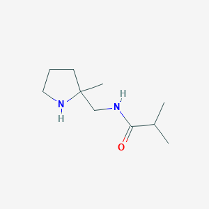 2-Methyl-N-[(2-methylpyrrolidin-2-yl)methyl]propanamide