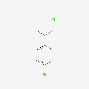 1-Bromo-4-(1-chlorobutan-2-yl)benzene