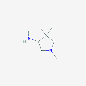 1,4,4-Trimethylpyrrolidin-3-amine