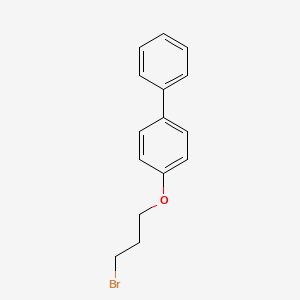 B1316748 1,1'-Biphenyl, 4-(3-bromopropoxy)- CAS No. 113795-28-1
