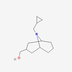 [9-(Cyclopropylmethyl)-9-azabicyclo[3.3.1]nonan-3-yl]methanol