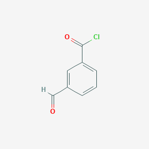 molecular formula C8H5ClO2 B1316750 3-甲酰基苯甲酰氯 CAS No. 75650-38-3