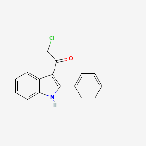 1-[2-(4-tert-butylphenyl)-1H-indol-3-yl]-2-chloroethanone