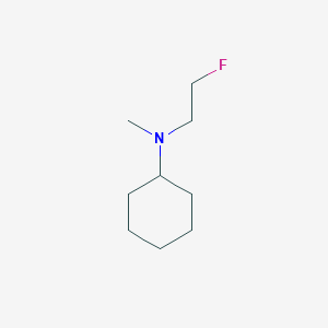 N-(2-Fluoroethyl)-N-methylcyclohexanamine