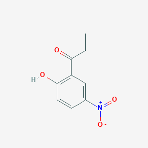 molecular formula C9H9NO4 B1316768 1-(2-羟基-5-硝基苯基)丙烷-1-酮 CAS No. 55805-95-3