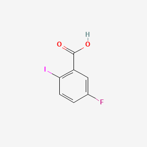 molecular formula C7H4FIO2 B1316771 5-氟-2-碘苯甲酸 CAS No. 52548-63-7
