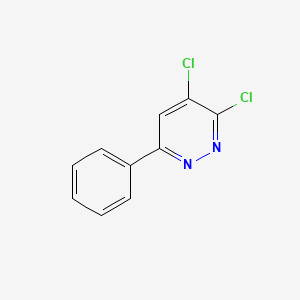 molecular formula C10H6Cl2N2 B1316775 3,4-二氯-6-苯基吡啶 CAS No. 64942-62-7